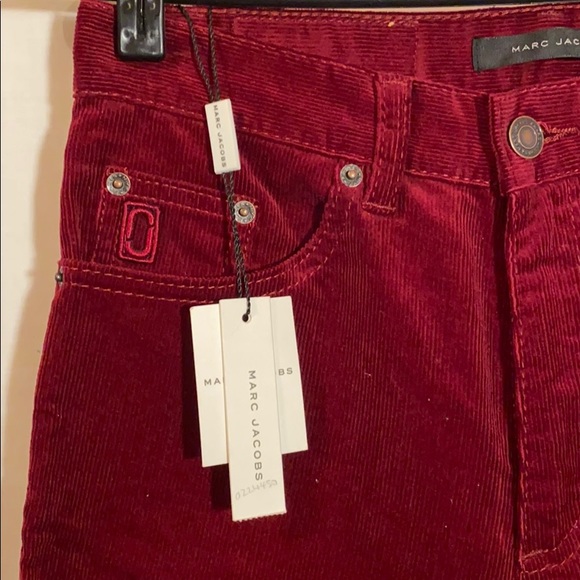 MARC JACOBS MAROON CORDUROY PANTS! - Picture 4 of 8